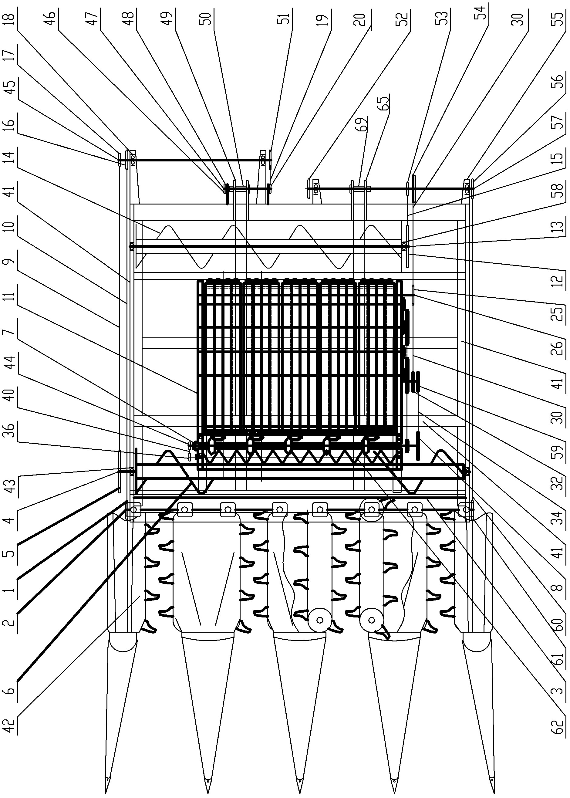 Corn picking and peeling integration header