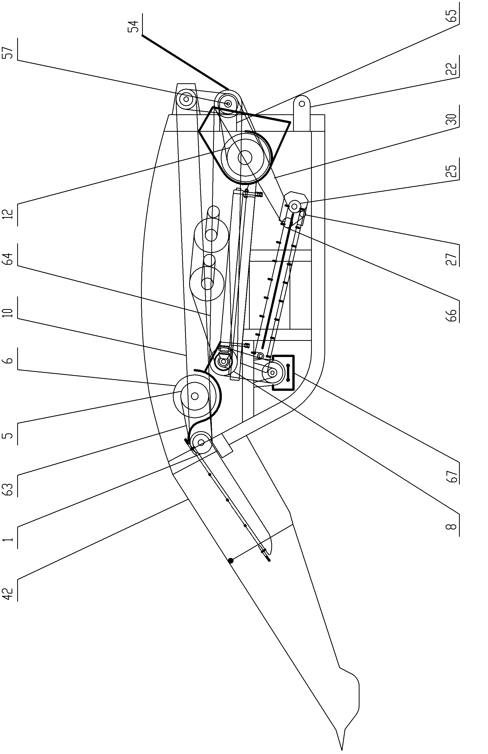 Corn picking and peeling integration header