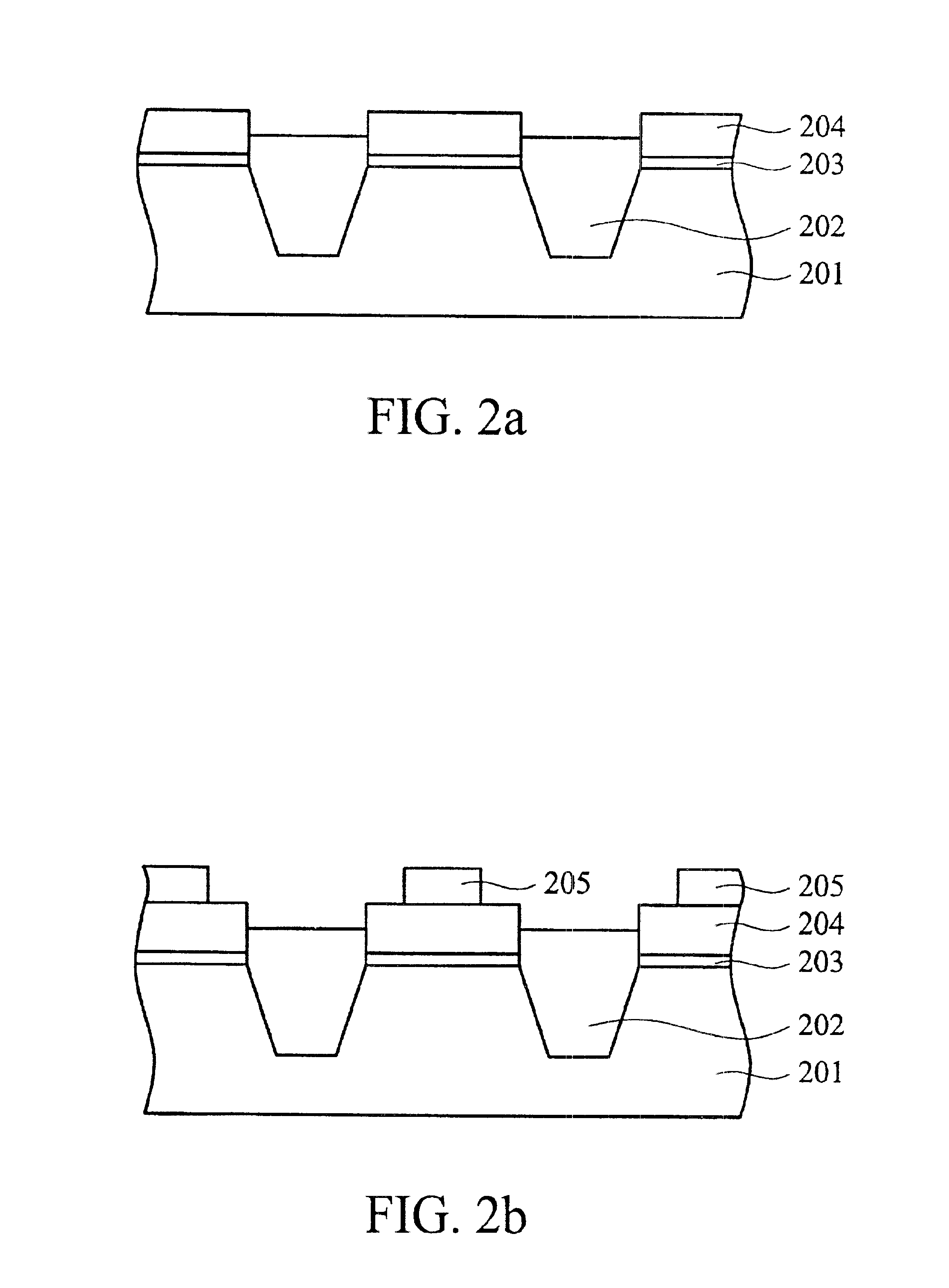 Method of forming flash memory with protruded floating gate