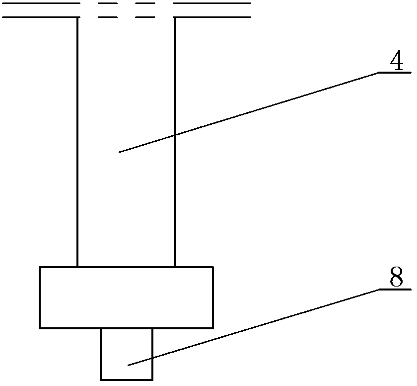 Punching device for electromagnetic punching machine