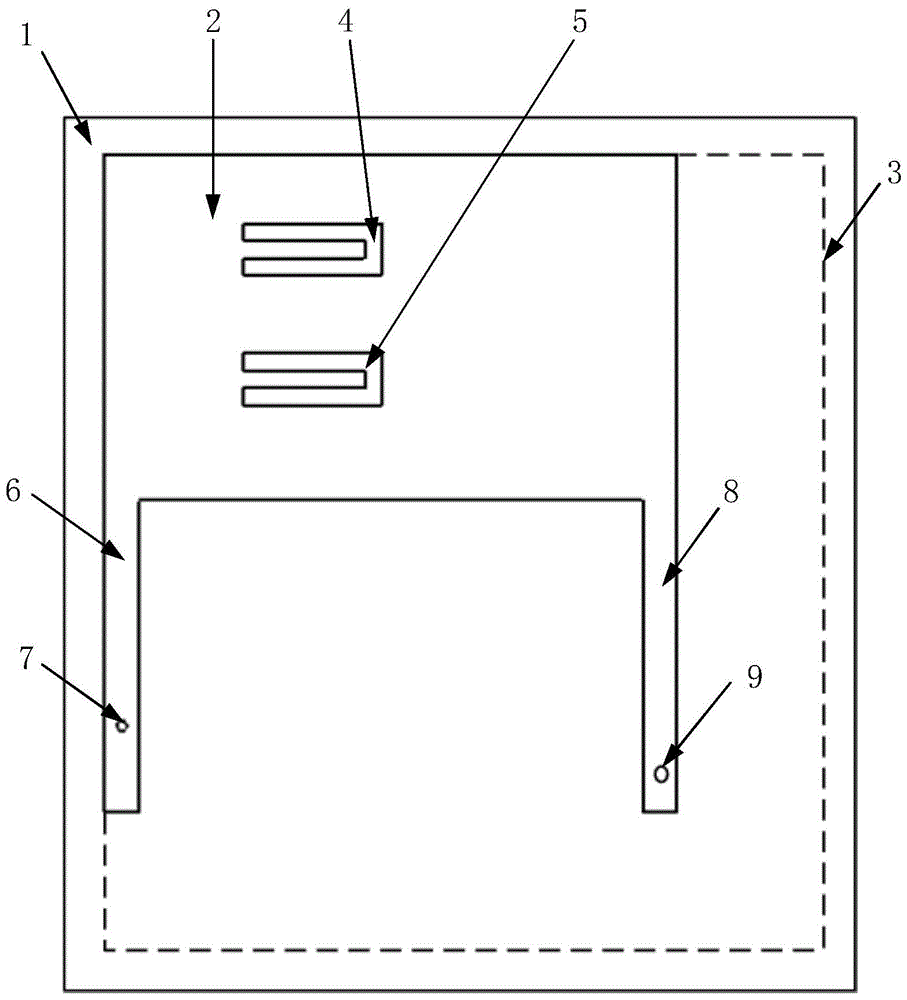 A q-band ultra-high-speed wireless local area network mobile terminal antenna