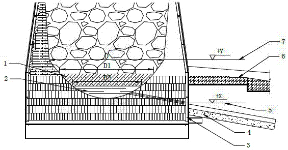 Residual iron discharging method for vanadium-titanium ore smelting furnace