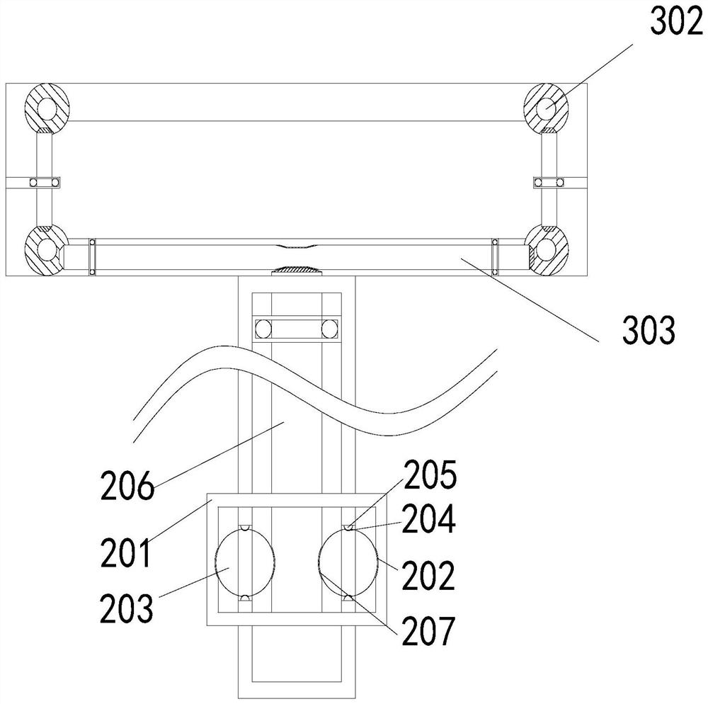 Helicopter rotor maintenance and detection device for aviation industry