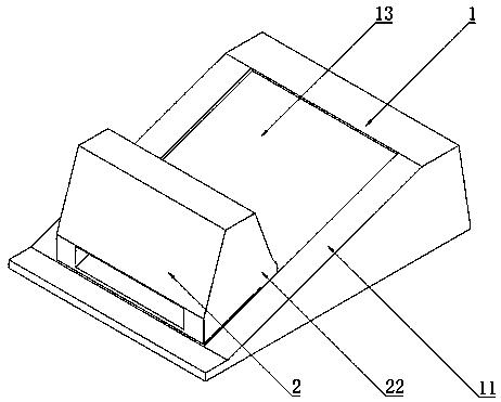 Water cushion slope-shifting height adjustable counterweight dam