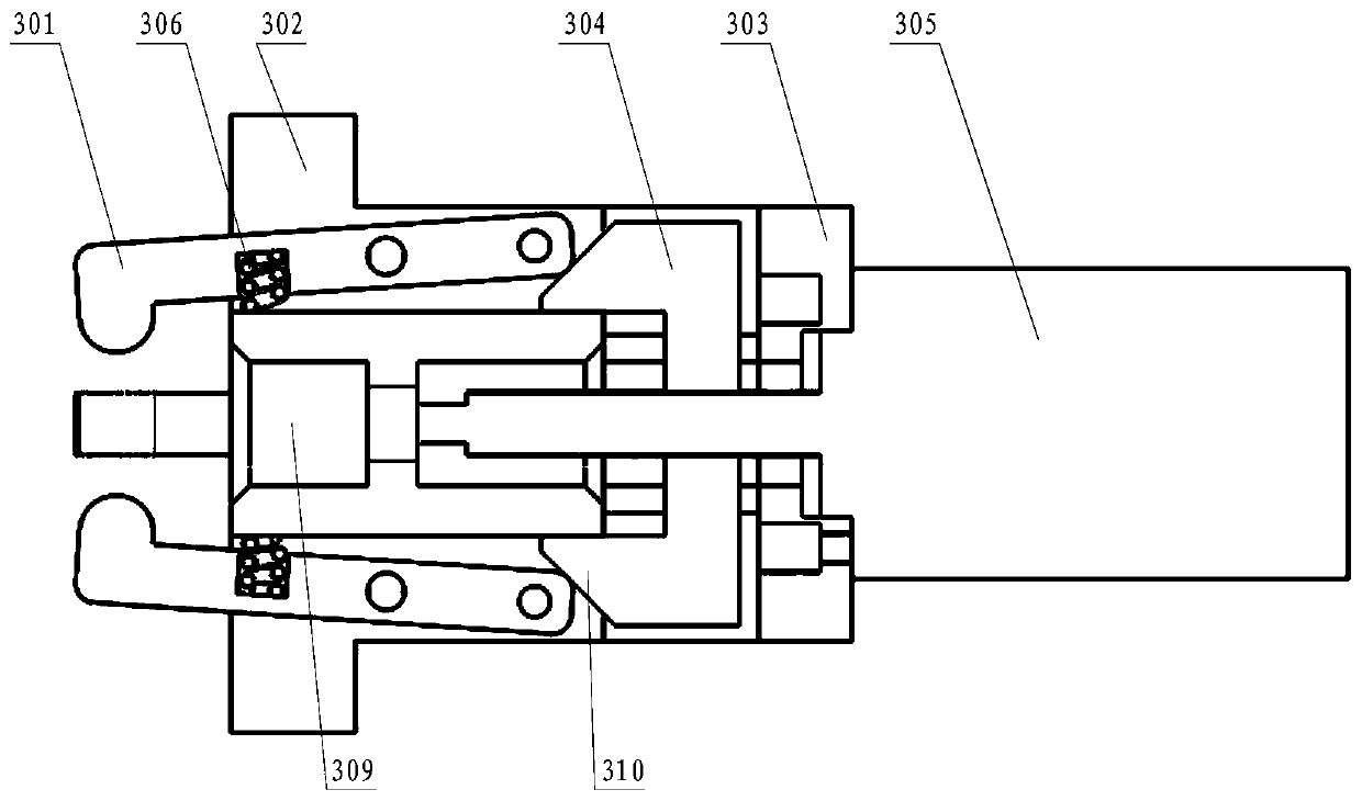 Drill pipe device for mine