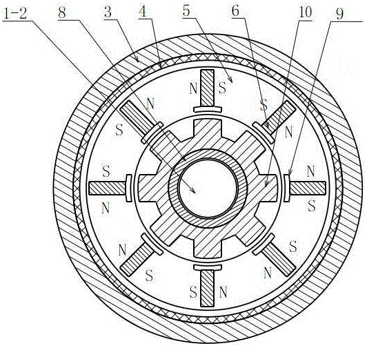 A New Type of Permanent Magnet Governor Using Rotating Salient Pole to Regulate Magnetic Flux