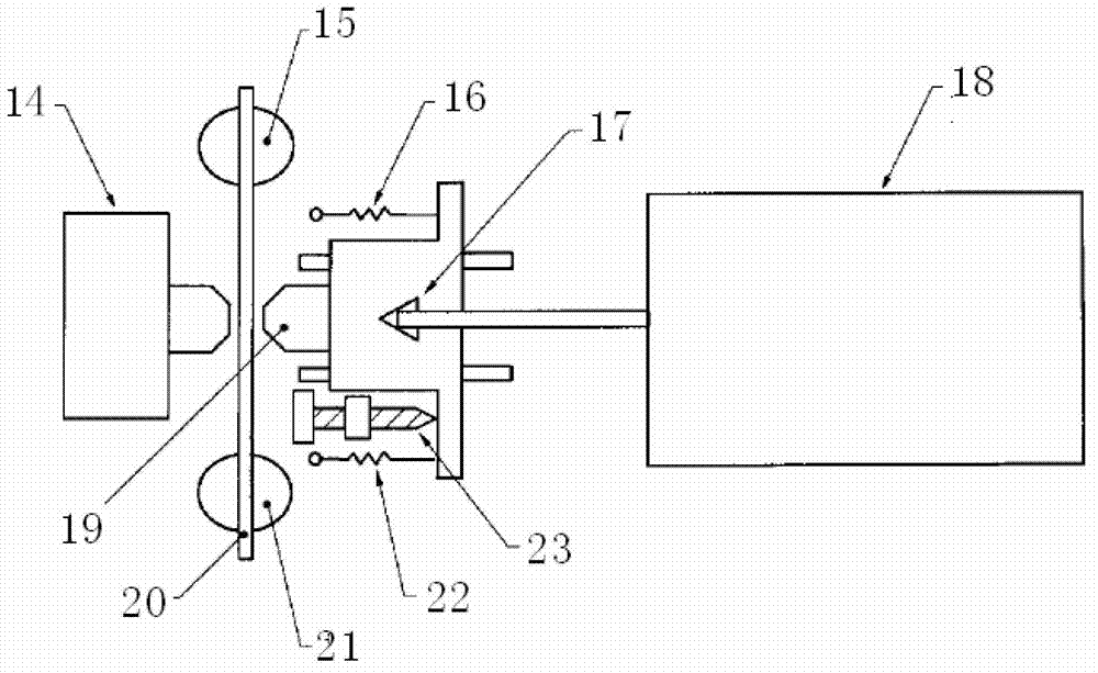 Method for testing geometric parameters of optical fiber coating layers