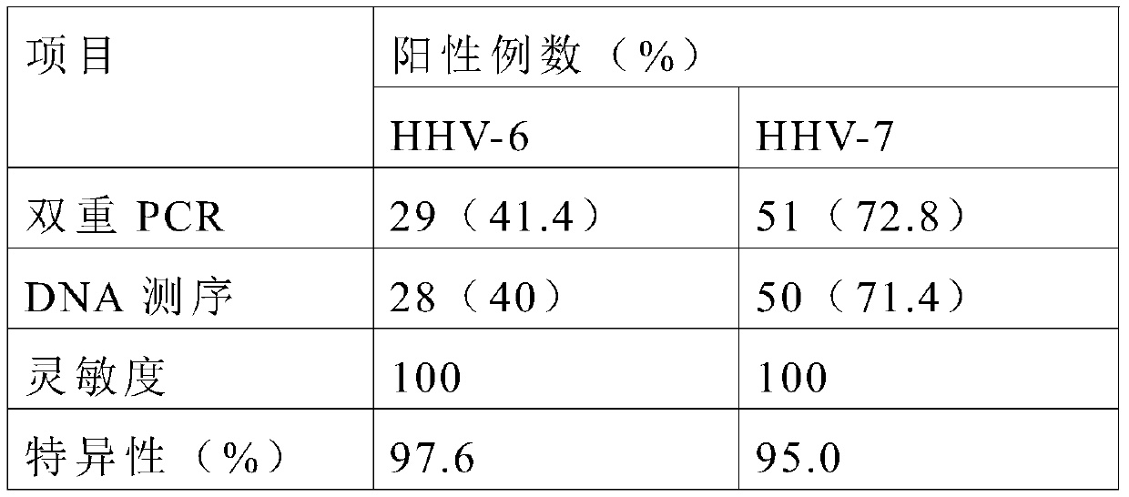 Primers, probes and kits for simultaneous detection of human herpesvirus types 6 and 7