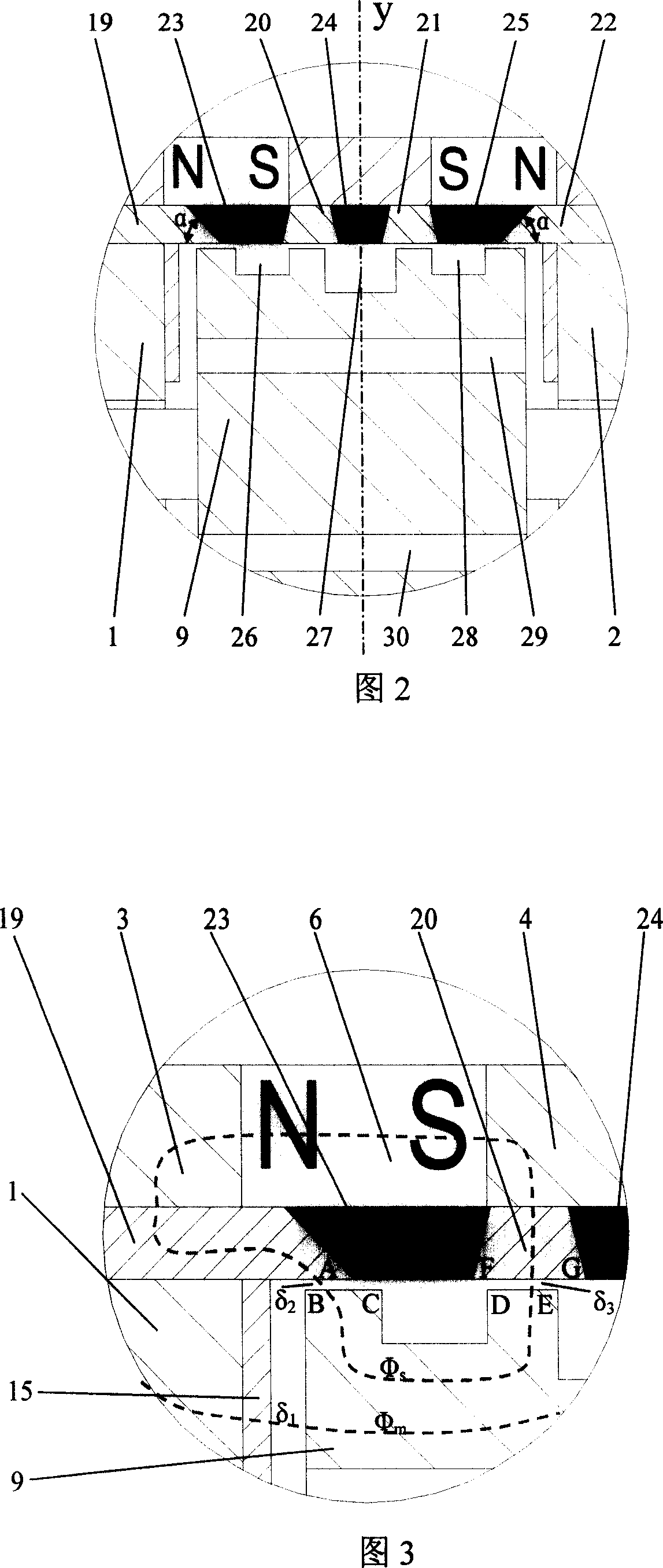 High voltage-resisting bi-directional linear force motor with low-power consumption