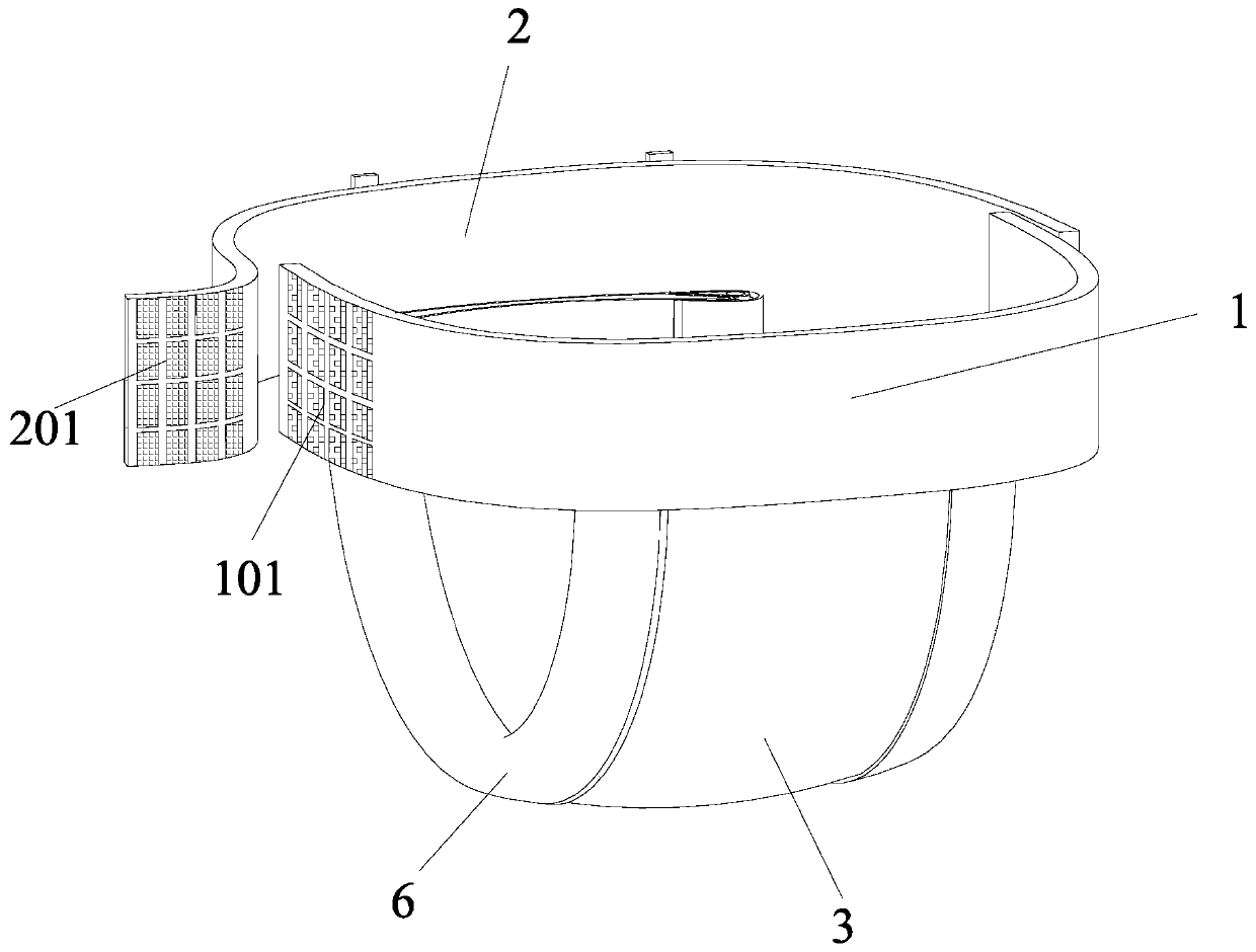 Paper diaper with openable and closable side waist