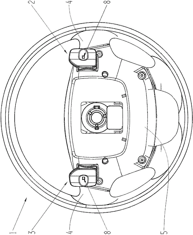 Detection of vital parameters using optical sensors on the steering wheel