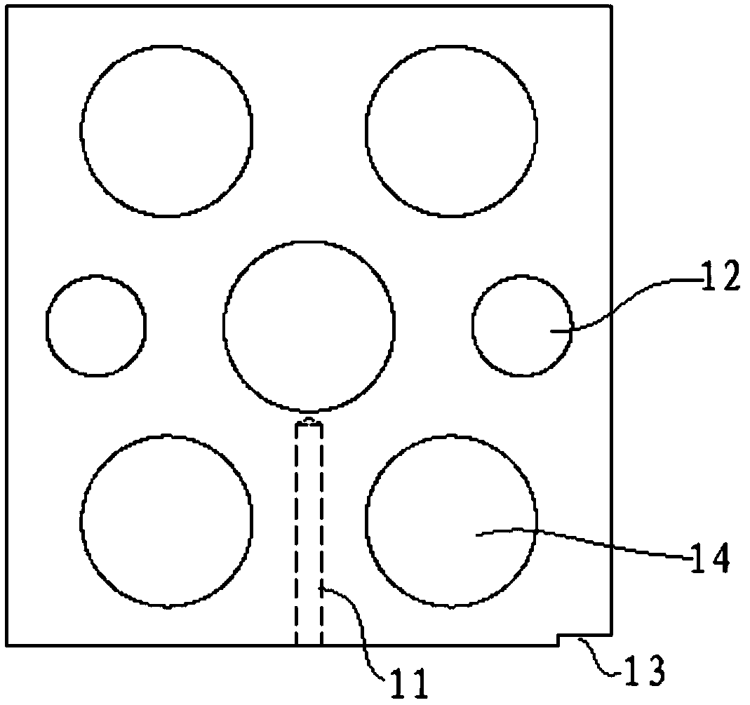 Shaping mold of X-shaped ring