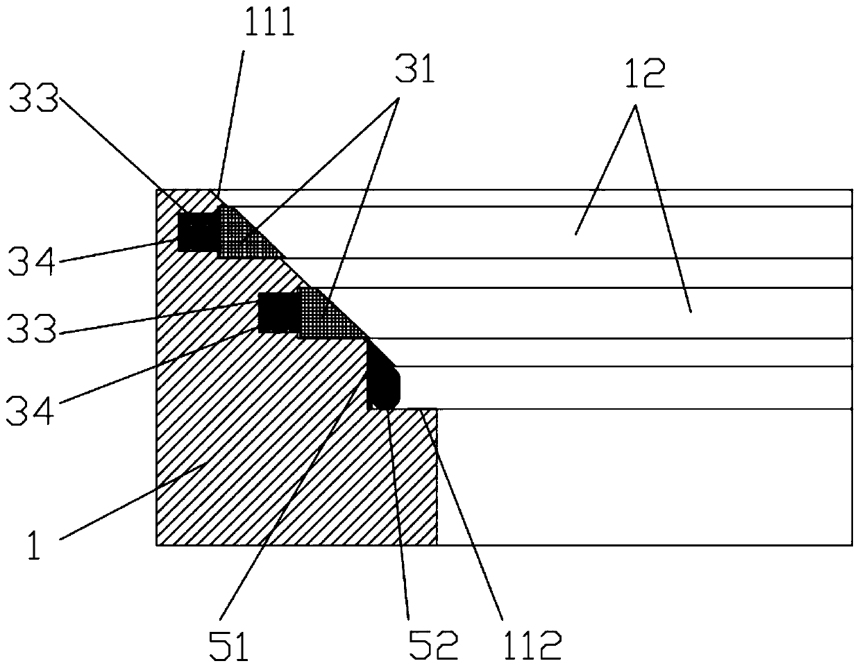 Pressure-maintaining core sampler flap valve with multi-stage sealing structure