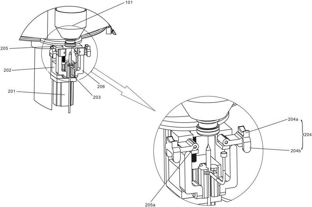 Bottle pressing type automatic transfusion and recovery system