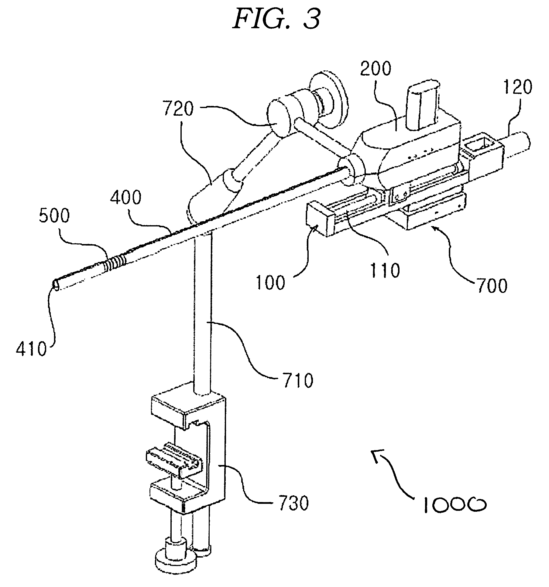 Robotized laparoscopic system