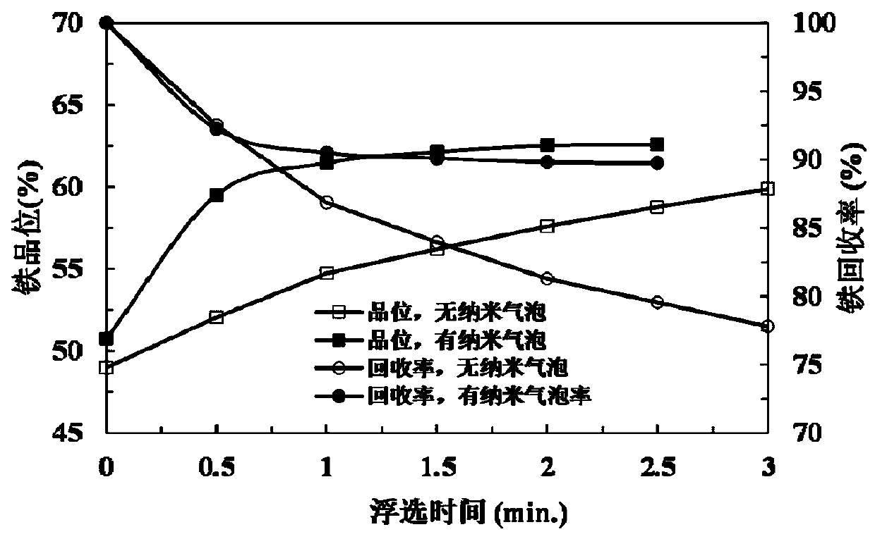 Micro-fine particle nano-bubble flotation method and system