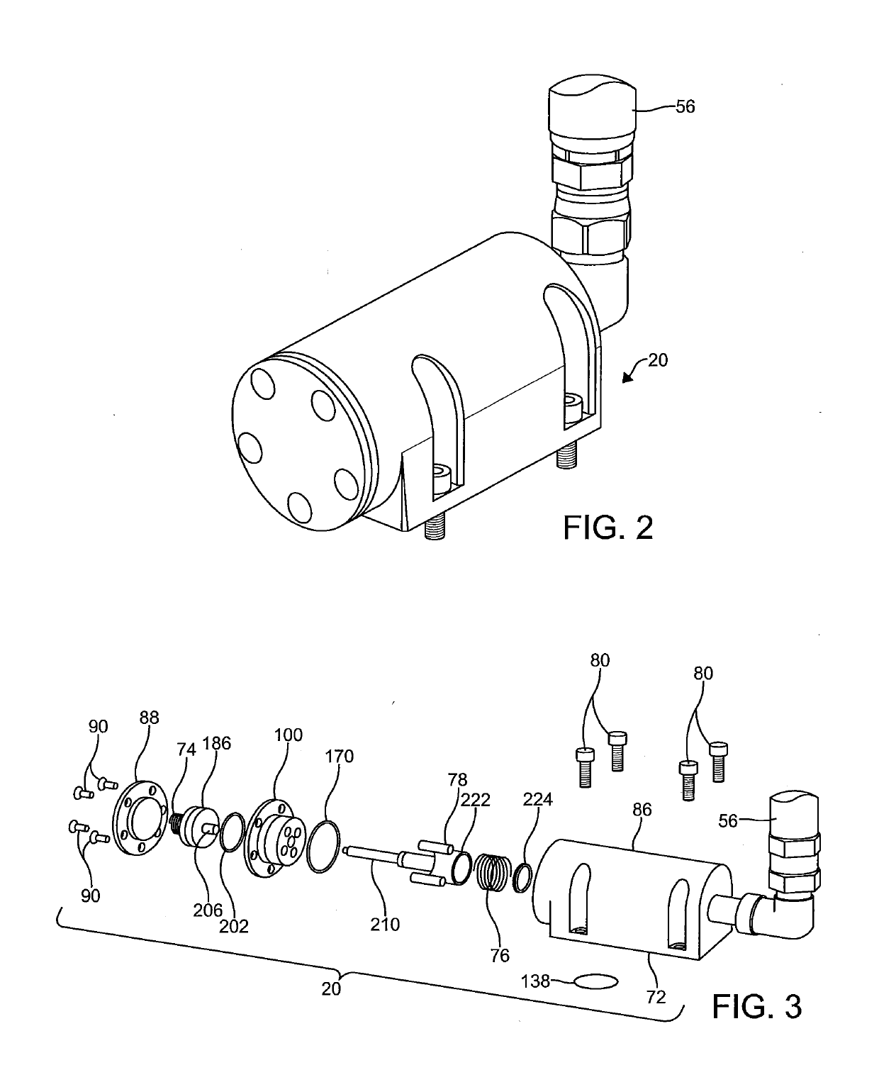 Valve assembly for a tire pressure management system