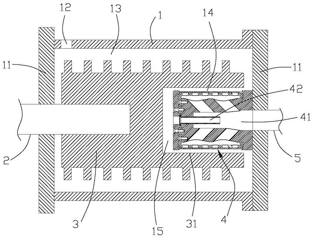 Super sand mill with double-separation system