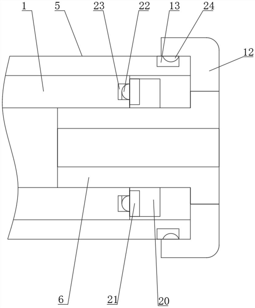 Optical cable quick connector for computer network engineering and use method thereof