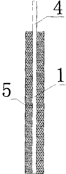 Hybrid current collector used for lead storage batteries