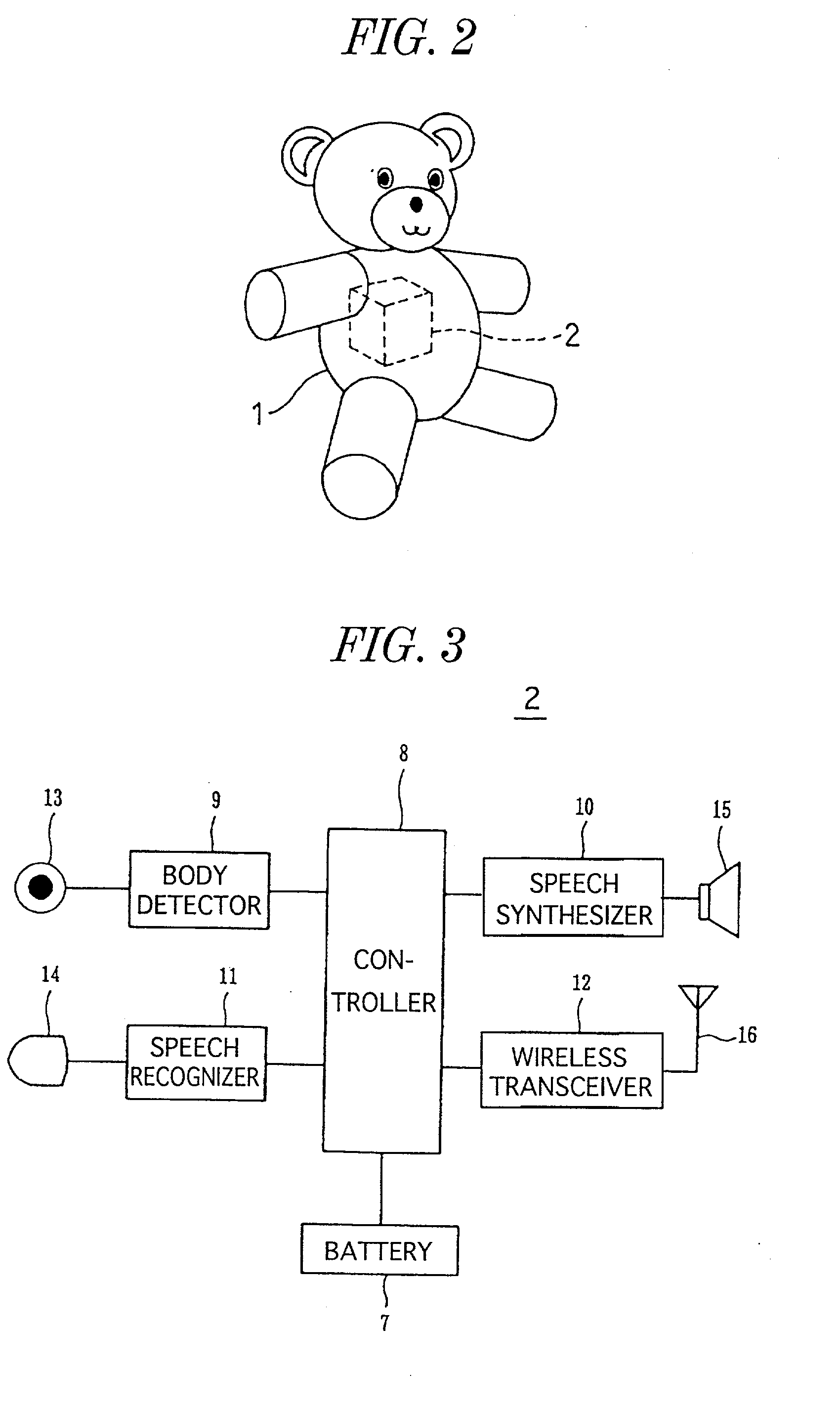 Remote care service technique, care recipient monitoring terminal for use in the technique, and program for use in the terminal