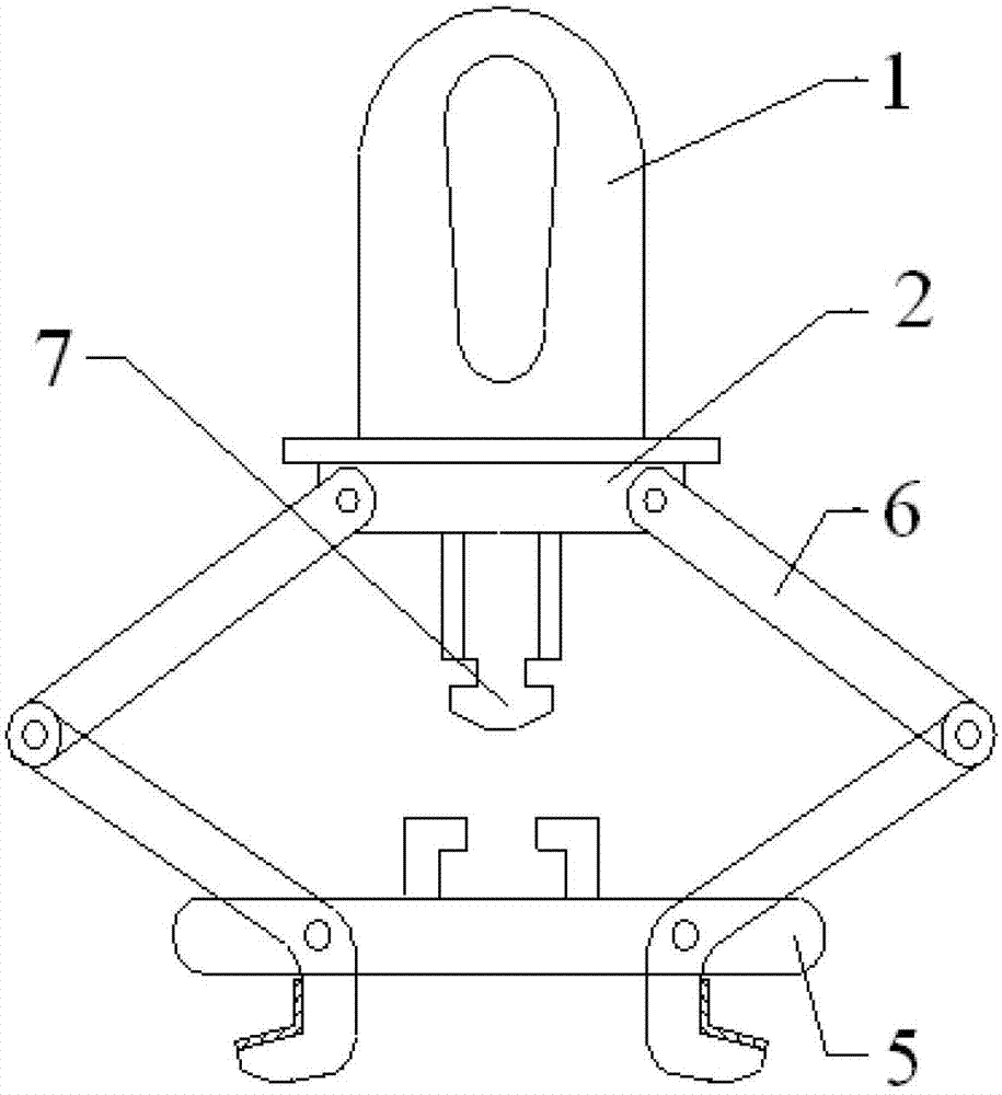 Fan hub hanger with rotational locking mechanism and using method thereof