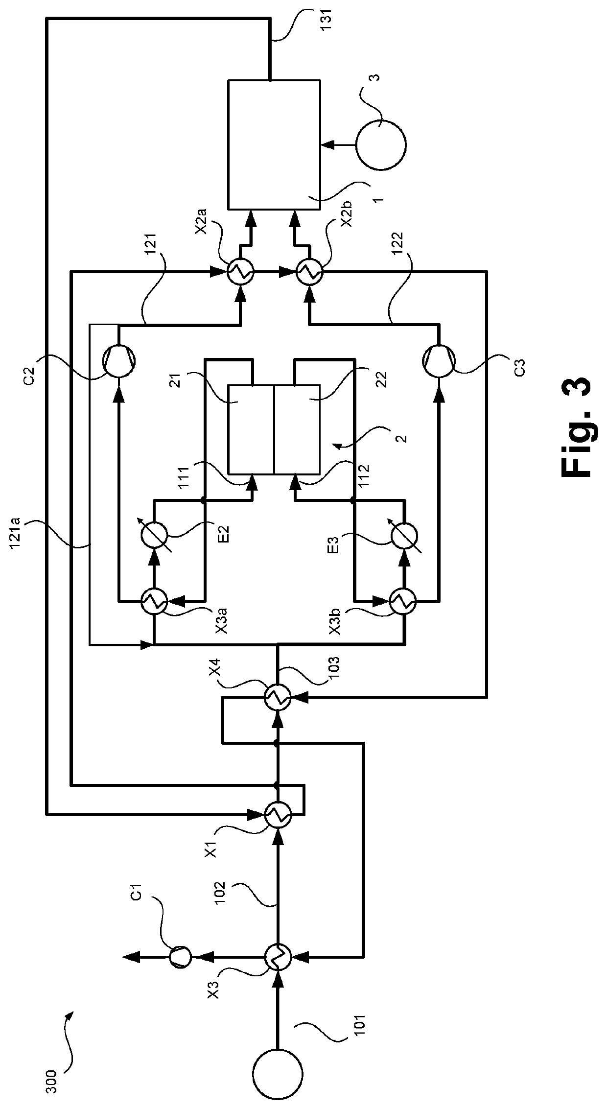 Method for operating a fired furnace and arrangement comprising such a furnace