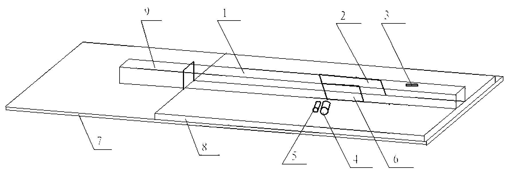 Measuring system for pressure response time of pressure-sensitive paint and temperature response time of temperature-sensitive paint