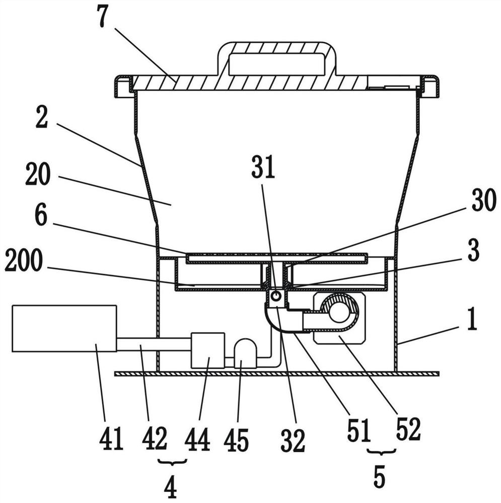 Dish washing machine with compact structure