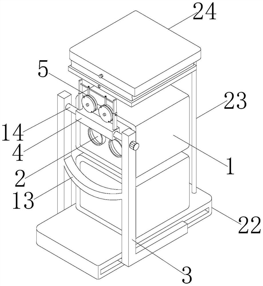 Light feeding instrument for vision correction