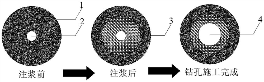 Construction method for preventing drilling and hole spraying in drilling construction process of extremely soft coal seam