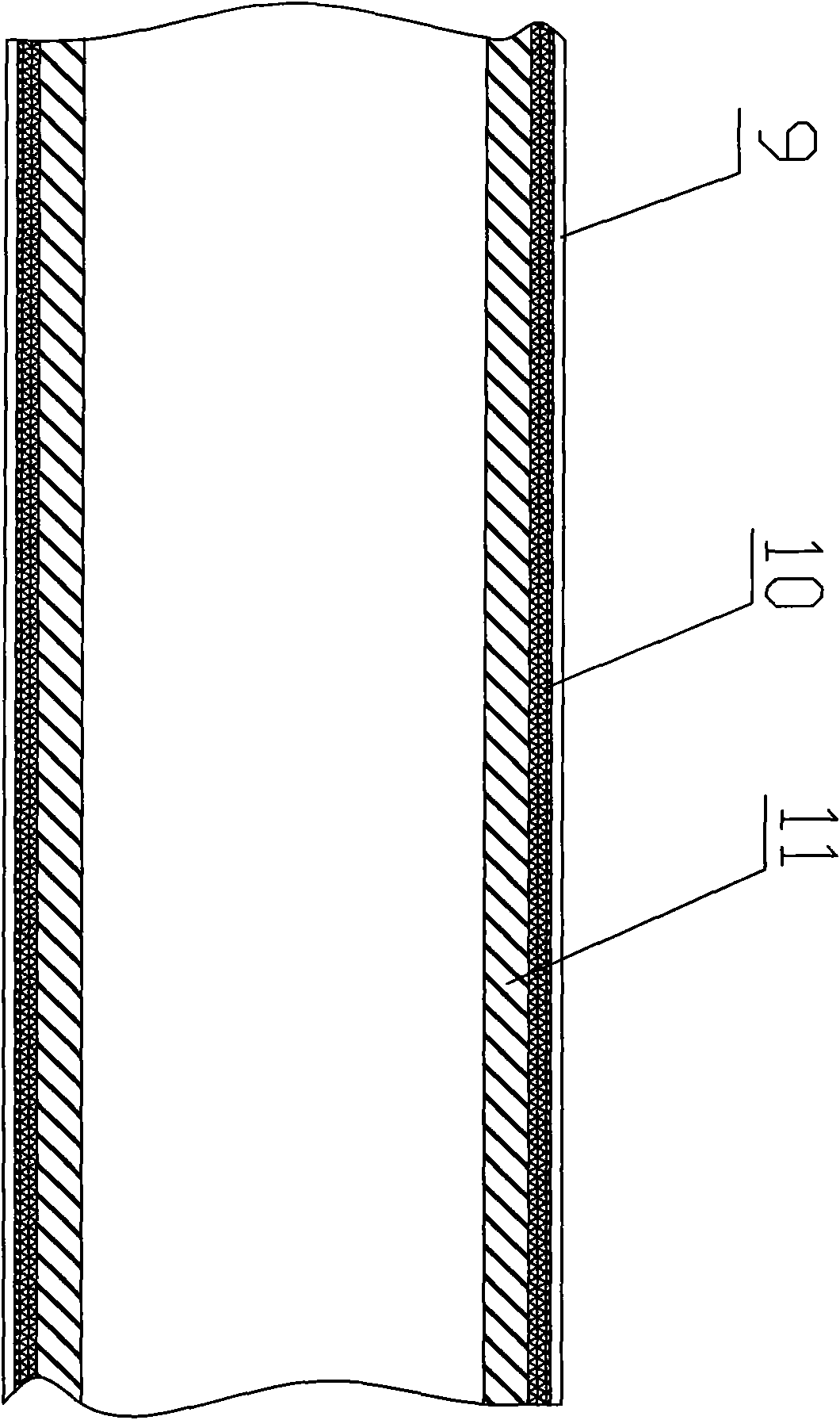 Method for repairing main gas collecting tube of clean heat recovery coke-oven