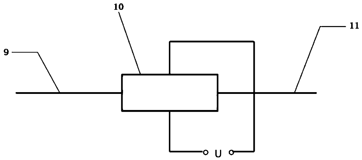 Preparation method of long period waveguide grating