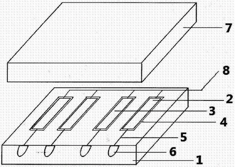 Flexible electrode for measuring muscle impedance and preparation method thereof