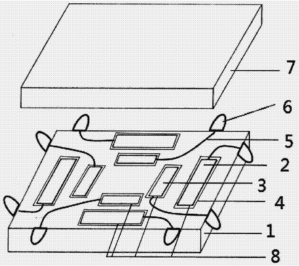 Flexible electrode for measuring muscle impedance and preparation method thereof