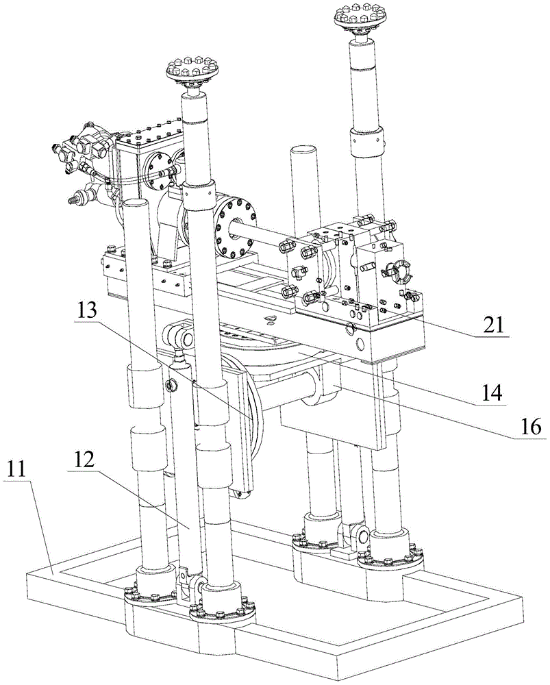 Drilling machine and revolution device