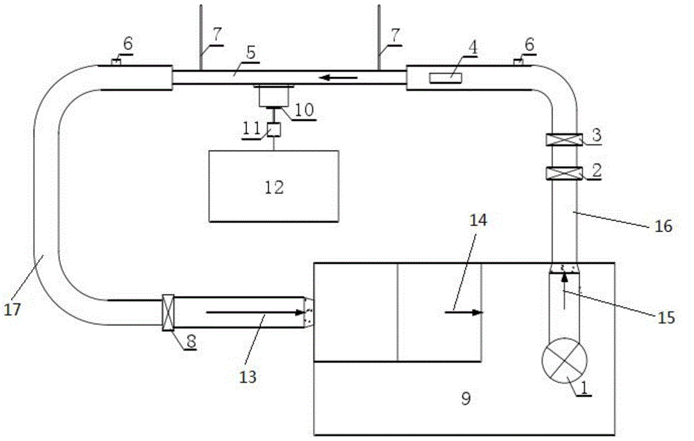 Undisturbed soil scouring test system