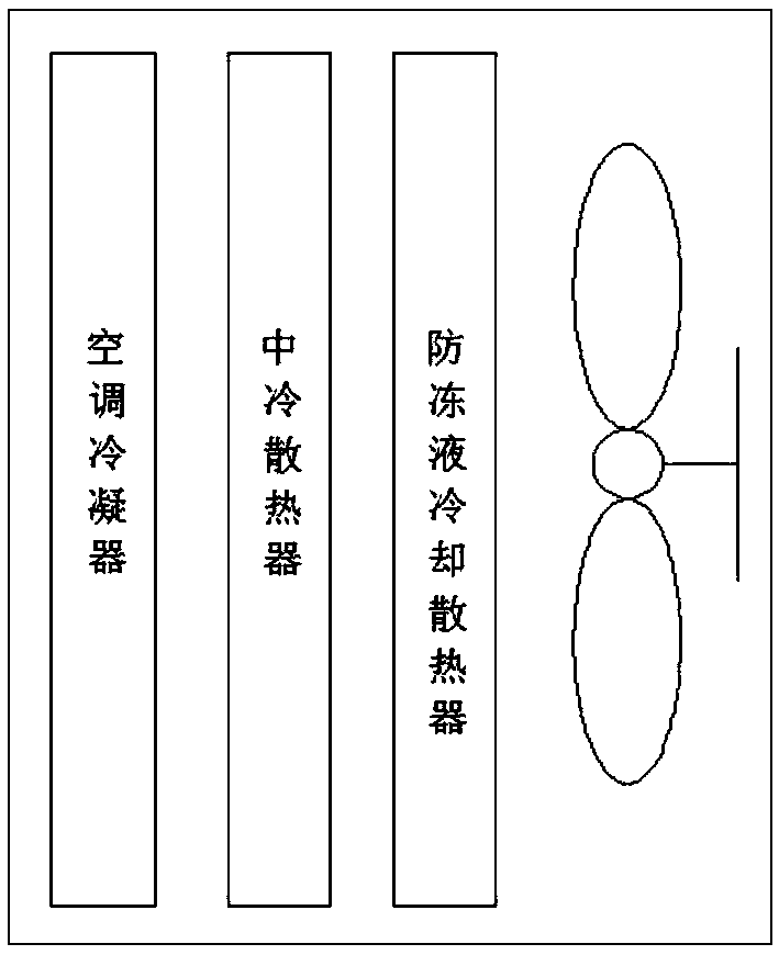 Cooling fan rotational speed control device, cooling fan rotational speed control system and rotational speed control method