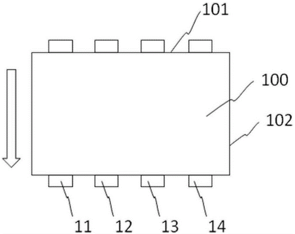 Base plate cutting machine and base plate long edge cutting and splitting method