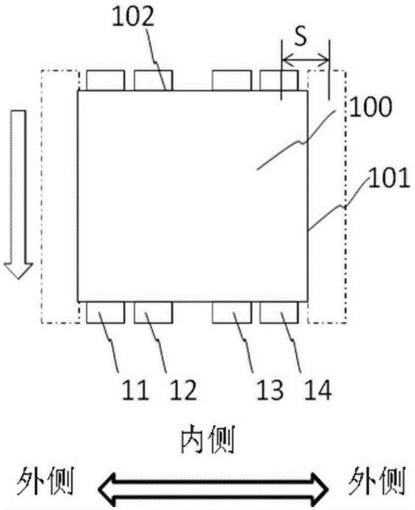 Base plate cutting machine and base plate long edge cutting and splitting method