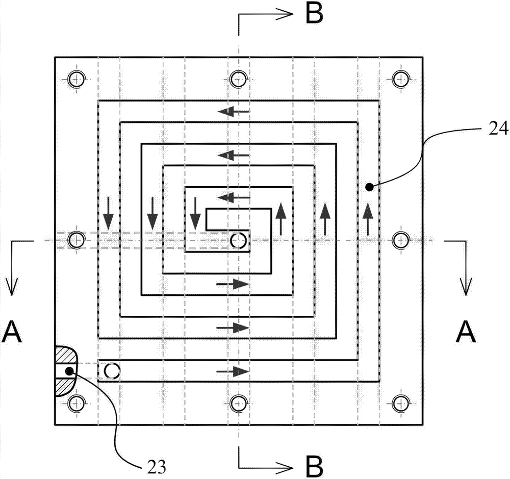 Injection-molding mold-filling flow system for visualizing polymer melt