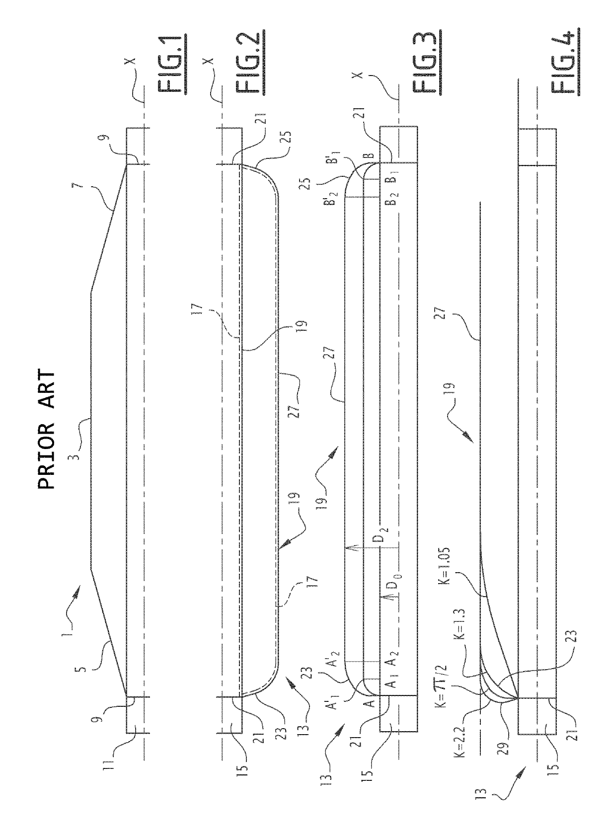 Inflatable sleeve with controlled expansion