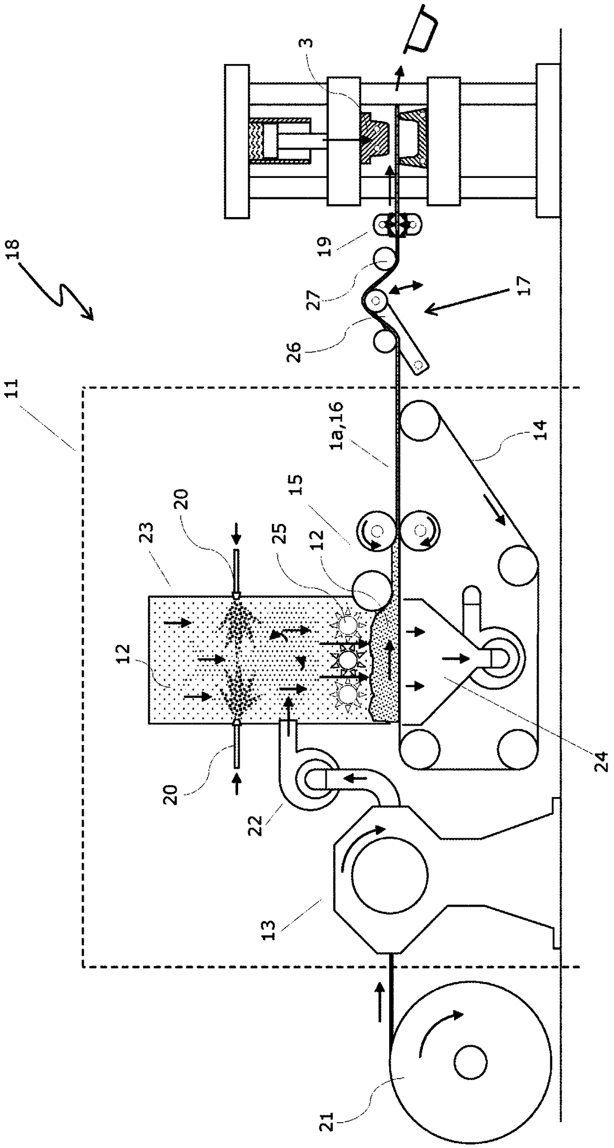 Method for manufacturing a cellulose product, cellulose product forming apparatus and cellulose product