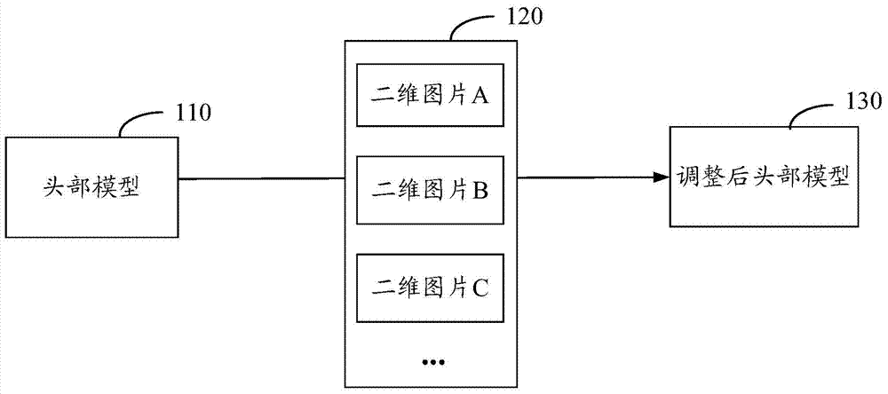 Method and device for establishing head model