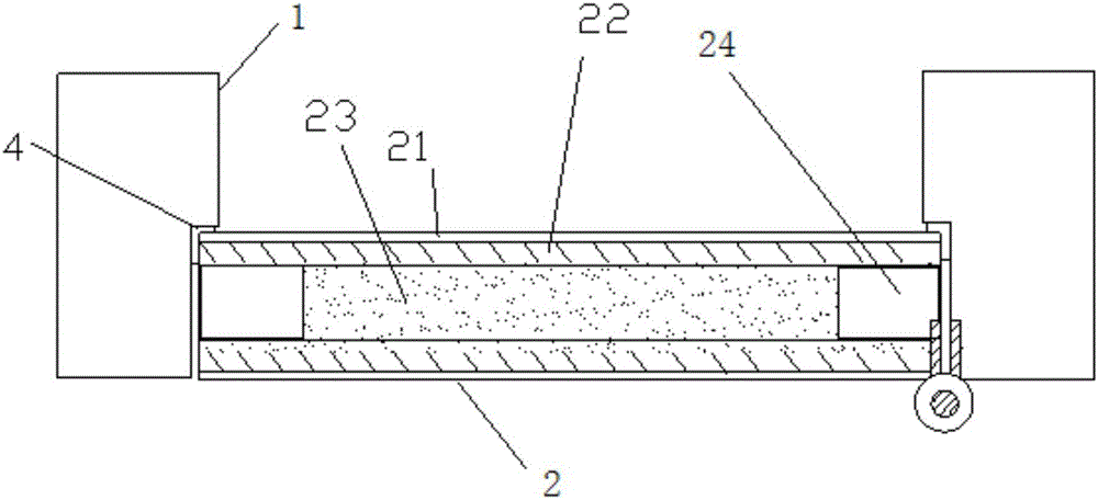 Thermal insulation fireproof steel-wood door