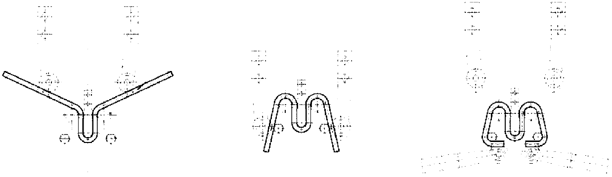 One-time forming system of spring bars former, and forming method of spring bars