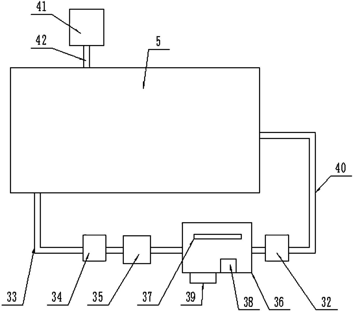 Full-automatic intelligent production line for PVC pipes