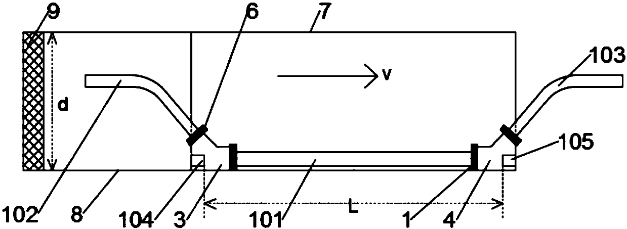 Flowmeter based on engineering mechanics