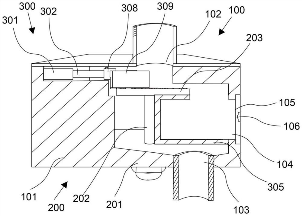 Gypsum dewatering and impurity removal device