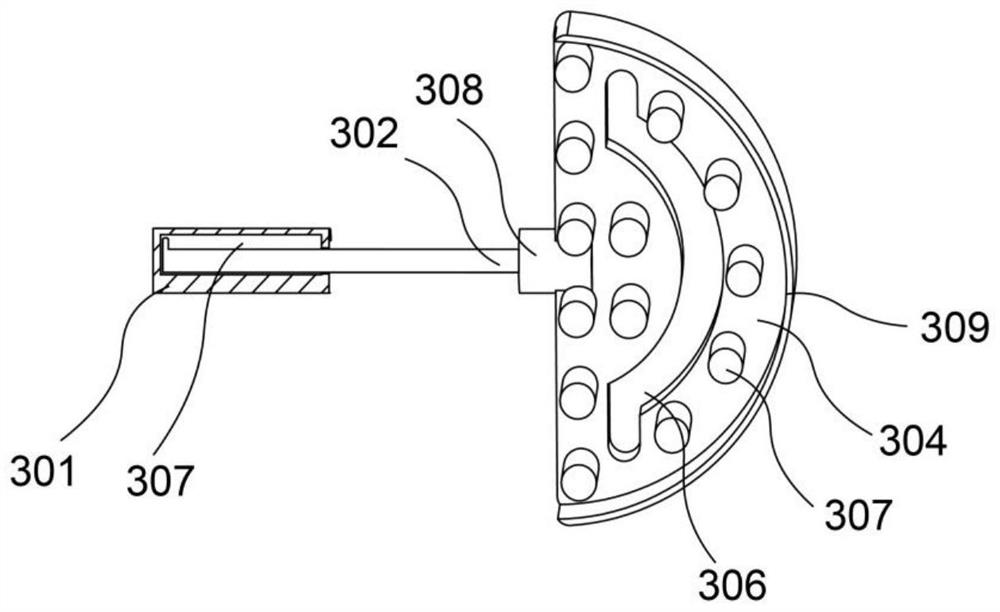 Gypsum dewatering and impurity removal device